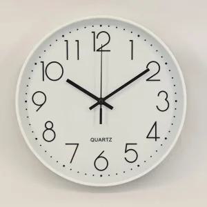 폴라홈 모던 원형 벽시계 무소음 30cm 사무실 거실 인테리어 벽걸이 시계