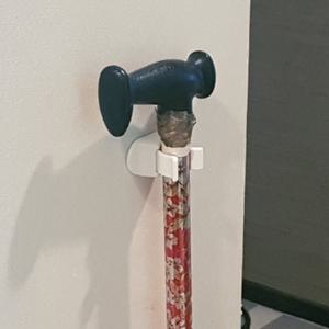 지팡이행거 등산스틱걸이 막대걸레거치대 벽고정