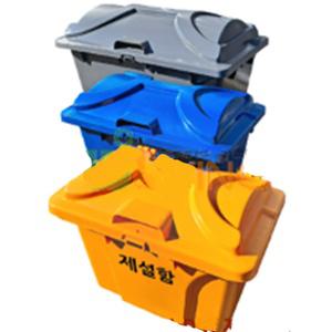 다용도 제설함 모래함 염화칼슘(25k)기준 3color 자재 보관통 적사함