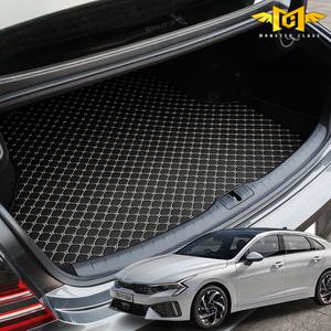 2025 더뉴 K5 페이스리프트 트렁크매트 가솔린 하이브리드 LPG 가죽 퀼팅 매트 용품