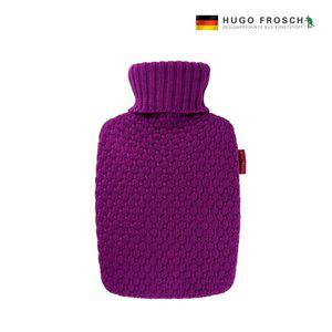 [신세계몰]휴고프로쉬 보온물주머니 핫팩 찜질팩 바이오 니트 1.8L 라즈베리