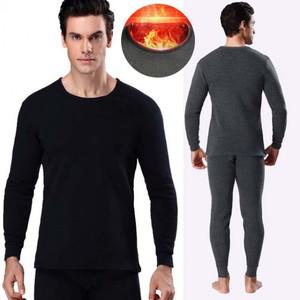 남성 발열내의 기모내복 방한 겨울 융털 보온 발열 두꺼운 상하세트
