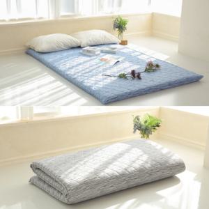 사계절침대요매트 두꺼운 바닥매트리스 푹신한 토퍼