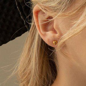 [프리모떼][김혜윤, 송하윤,소주연,서현진,한지민,강한나 착용] PRE347 SILVER925 HEART MINI EARRING