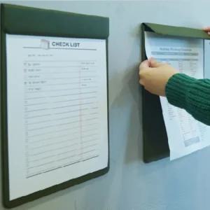 간편 자석식 인디 마그네오 클립보드 A4 이지클립보드