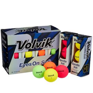 볼빅 아이즈온 소프트 무광 비비드 컬러골프공 2더즌(24구)