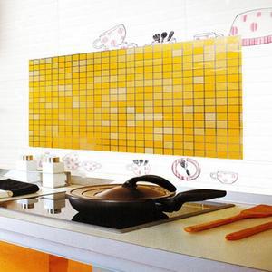 [OFM88RP1]주방 부엌 타일 벽지 방수 시트 싱크대 옐로우