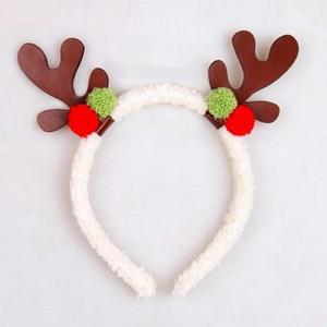 [OFM75560]루돌프양털머리띠 크리스마스 헤어