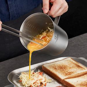 스텐 304 쿠킹저그 500ml / 스팀피쳐 쿠킹컵 제빵 카페 라떼 계량컵 이유식