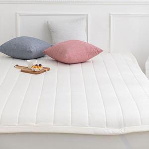 [OFM6N5OS]마임 밴딩 침대패드 SS 베이지 1P 침구 이불