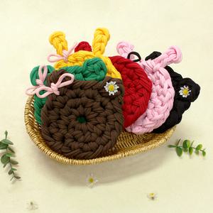 아트앤허그 양말목 공예 냄비받침 만들기 업사이클링 키트 양말공예 환경교육 체험 세트