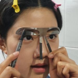 그리기편한 아치형눈썹틀 스텐스틸 예쁜눈썹 대고그리는 여자눈썹가이드