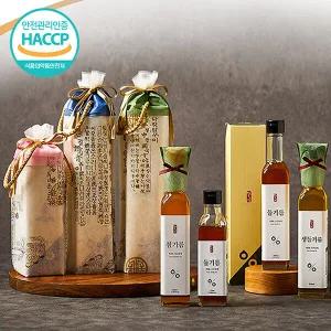 [웰굿]국산 저온압착 들기름 단품 선물세트 1호(170ml)