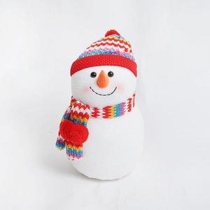 [OFLP9579]털모자 눈사람 인형 중 25cm