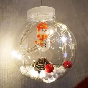 [OFLP9691]LED 오너먼트 인형모빌 조명세트 눈사람