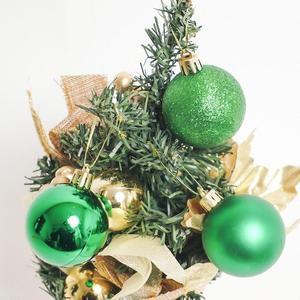 [OFLP065P]크리스마스 트리장식볼 오너먼트 5cm 16입 그린