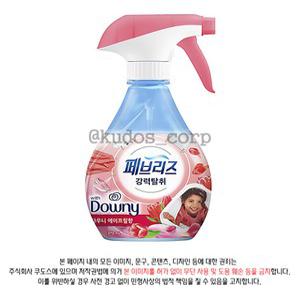 페브리즈 다우니 향 섬유 탈취제 370ml (용기형) x 12개 (한박스)