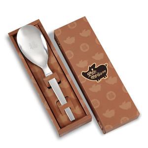 제이손 맛있는 먹방 복 숟가락 (대용량 수저/서빙수저)