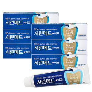 시린메드 에프 치약 125g x 6개  / 시린메드F 시린메드치약 시린이 전용 치약