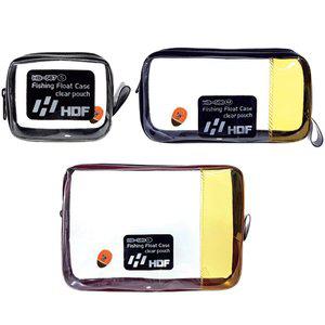 [해동조구사]해동조구 투명 찌케이스/클리어 파우치/소품 케이스/구멍찌 케이스/수중찌 케이스