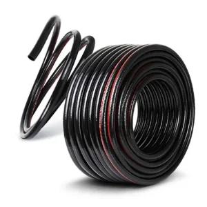 에이치플러스몰 흑고압호스 꼬이지않는 고무호수 농업용 수도꼭지연결 호수 고무호스 관수