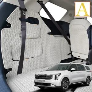 더뉴 카니발 리노 트렁크 사이드커버 가죽 스크래치 방지 매트 더뉴 4세대 KA4 용품 오픈형 기아