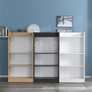 사무실 책꽂이 책장 600X1200 4단 선반 회사 학교 교실 화이트 블랙