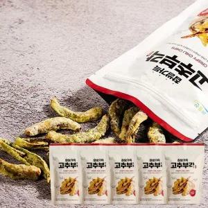 해들찬식품 해들찬 찹쌀가득 고추부각 60g x 5봉