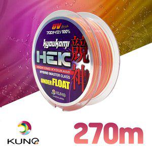 카쿠쯔리HEK멀티핑크 대용량 원줄 150m 200m 270m 300m 세미플로팅원줄 릴줄