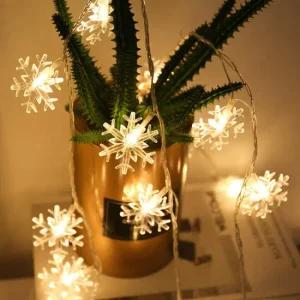 아트박스 보스위즈 보스위즈 눈꽃전구 LED 줄조명 5m 50구 BOS-L2