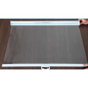 냉장고 롤스크린 투명 가림막 커튼 쇼케이스 에어커튼 진열장 카페 풀아웃