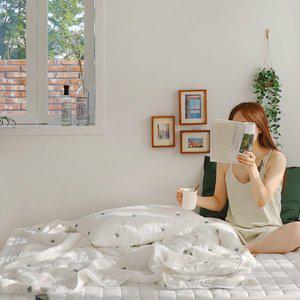 [에이트룸]즉각쿨링 냉감이불 자수 아이스힐 여름이불 풀세트 싱글 수퍼싱글 SS