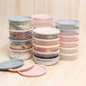 [가쯔]심플쿡 냉동밥 원형 전자렌지용기(400ml) 32개