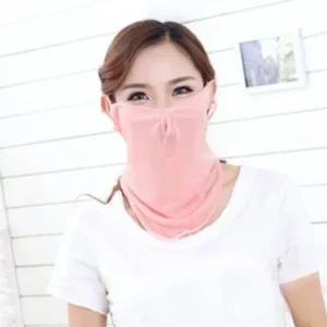 스카프 안면 아이스 자외선 햇빛가리개 쉬폰 쿨 2종