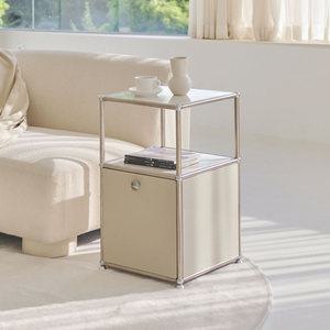 상일리베가구 핀치 미드센츄리 철제 서랍 미니 모듈 협탁 침대협탁 400/630 (낮은다리/높은다리)