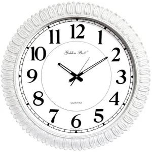 GB7085 특대형 해바라기 행운 벽시계60cm 화이트 한국 특대형벽시계 빅사이즈벽시계