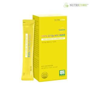 뉴트리코어 100% 유기농 NFC 레몬즙 1박스(14포)