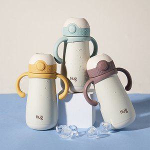 [마더케이]허그 보온보냉빨대컵 350ml_색상선택