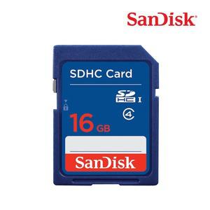 샌디스크 SDHC 16GB CLASS4 SDB 카메라 니콘 소니 캐논 네비게이션 메모리카드 SD카드 口