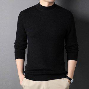 [파파브로][모로엠] 남성 가성비 클래식 캐주얼 반목폴라 니트 ON-KN-QWBB9B14