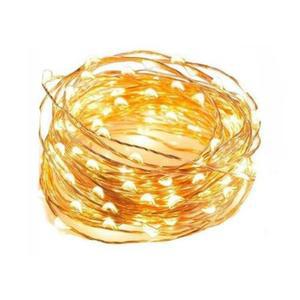 [XB7K70J0]일렉킹USB전원 웜색 줄전구 10M LED와이어전구