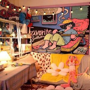 [RGLOO78Q]기타외계인포스터 인테리어다용도가림막