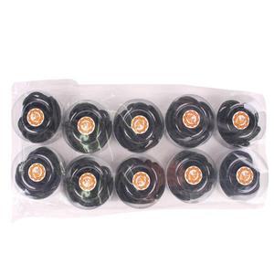 [XBIH2462]검정 헤어 20개입 머리 고무줄 끈 두꺼운 기본