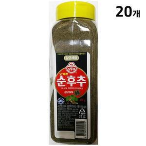 [XBJ70KLL_47]순후추가루 오뚜기 450g X20 후추분 식자재