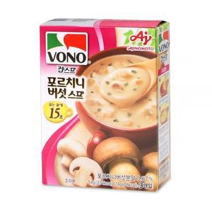 [XBK75721_47]보노 컵스프 버섯맛 54g 간편식 식사대용