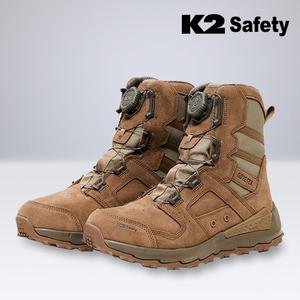 K2 세이프티 택티컬 8인치 베이지 경량 중등산화 등산화 전술화 남성 여성 트래킹화