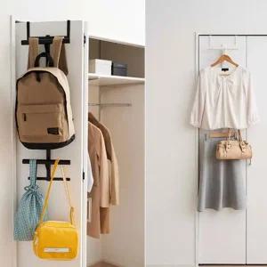 야마자키 문걸이 행거 도어 문 옷걸이 방문 책가방 걸이 다용도 모자 무타공 정리