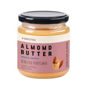 [체험특가]국내제조 무첨가 100% 아몬드버터 200g 1병 무설탕 무가당