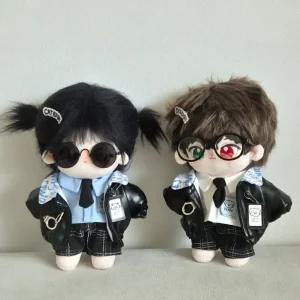 지오몽 20cm 인형옷 레더 점퍼 아이돌 인형옷 입히기 무속성