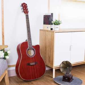 41인치 입문용 통기타 포크 연습용 초보자 싱글 우드 보드